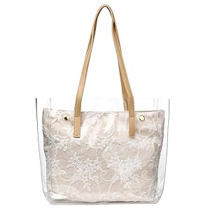 LUV IS TRUE★人気★BE STAR CLEAR BAG クリアー透明 PVCバッグ Amazon | [HurBer] バッグ レディース クリアバッグ 透明バッグ
